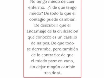 “En tiempos de contagio”, de Paolo Giordano, una reflexión sobre la pandemia del coronavirus