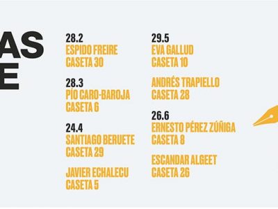 Espido Freire inaugura el programa “Firmas fin de mes” en la Cuesta de Moyano