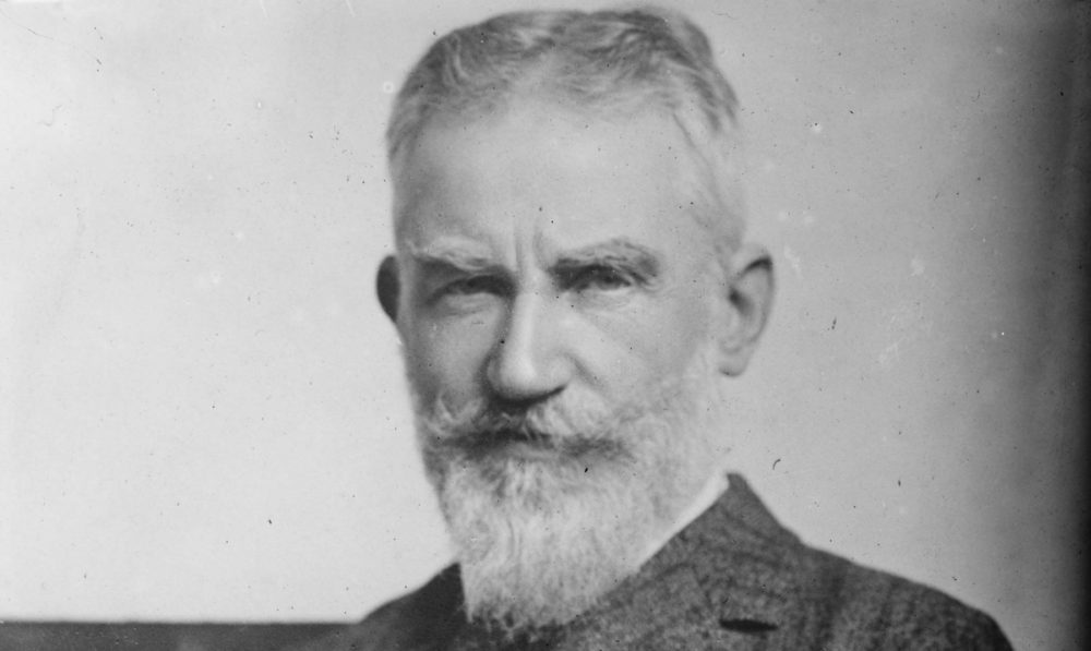 10 frases de George Bernard Shaw