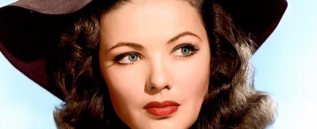 Gene Tierney, la estrella cuyo fulgor se extinguió en sus depresiones