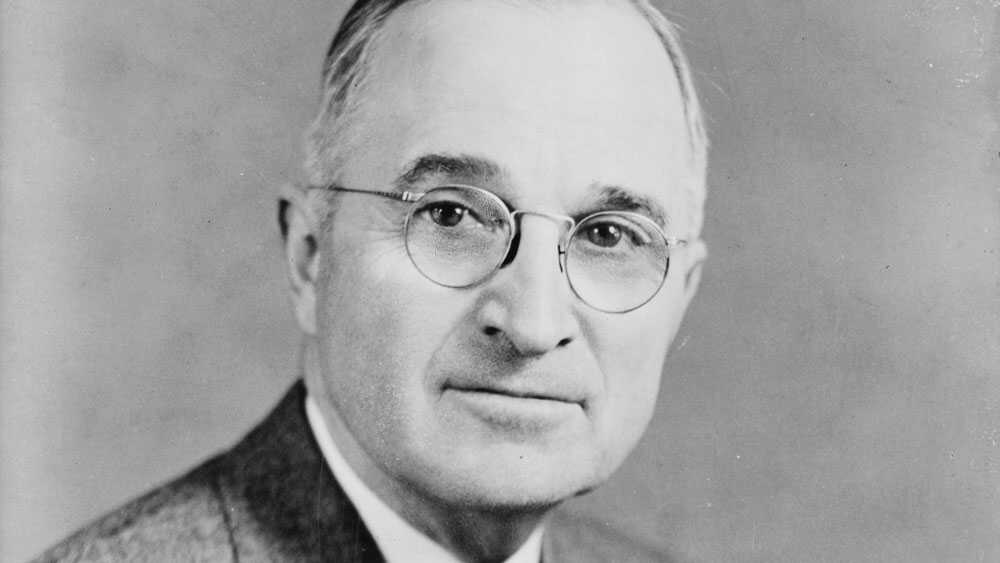 Harry S. Truman, trigésimo tercer presidente de los Estados Unidos