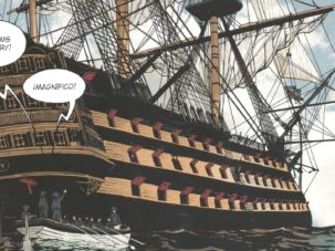 Las grandes batallas navales contadas en cómic