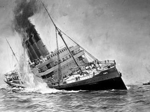 Hundimiento del Lusitania