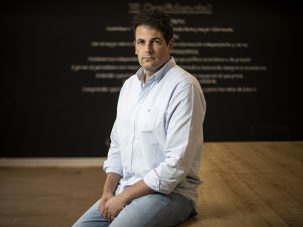 José María Olmo: «Sería patético decir que vivo con miedo»