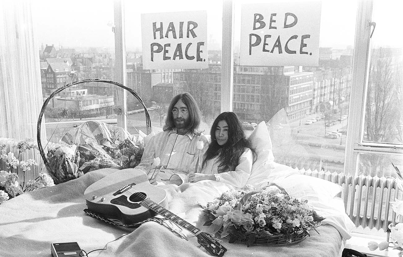 Segunda encamada de John y Yoko
