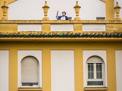 El hospitalario balcón