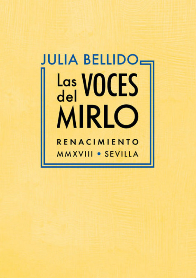 Zenda recomienda: Las voces del mirlo, de Julia Bellido
