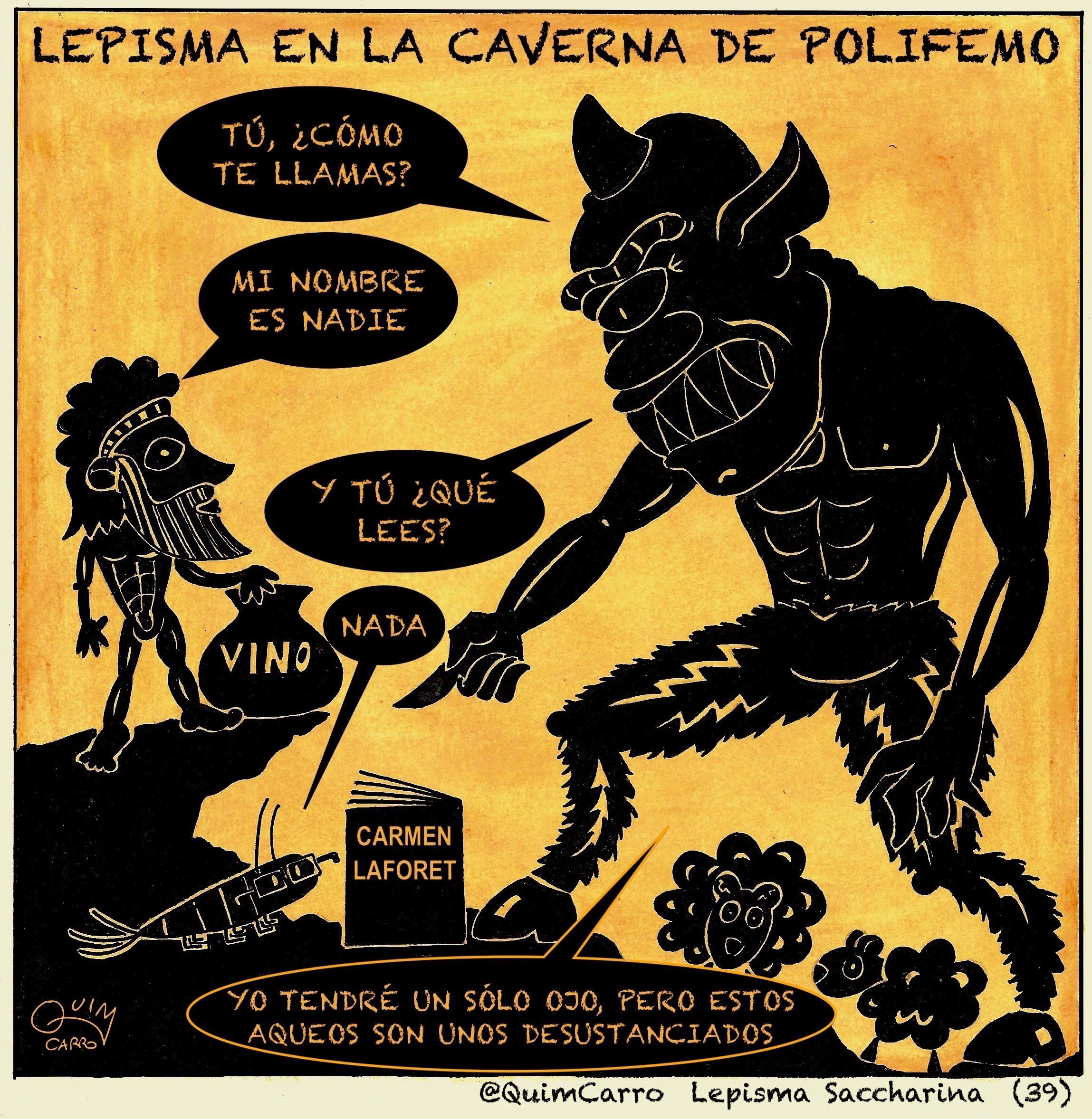 Lepisma y la caverna de Polifemo