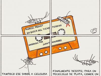 Lepisma y el audiolibro