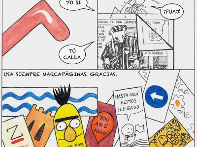 Lepisma y los marcapáginas