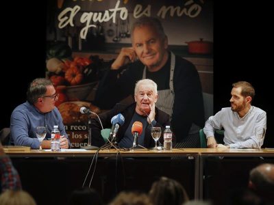 Víctor Manuel: “La idea no era hacer un libro de recetas”