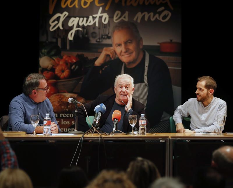 Víctor Manuel: «La idea no era hacer un libro de recetas»