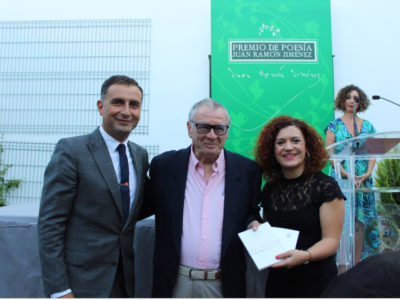 Manuel Jurado recibe el XXXIX Premio Juan Ramón Jiménez de Poesía