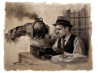 Making of de una portada de Verne