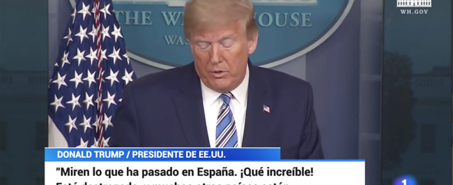 La televisión pública manipula lo normal