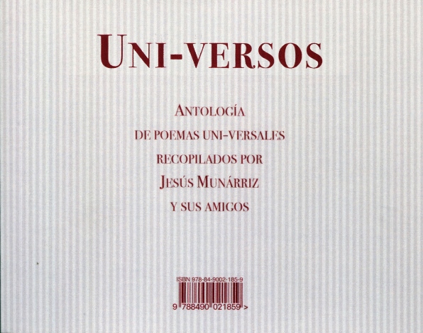 Uni-Versos, antología de poemas Uni-versales