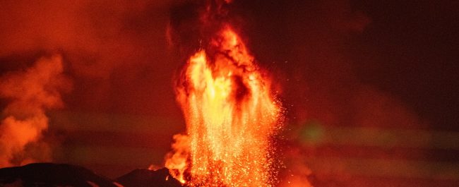 Cómo es la vida bajo el volcán