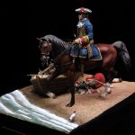 Del lienzo a las tres dimensiones: soldados y caballos se escapan de los cuadros de Ferrer-Dalmau